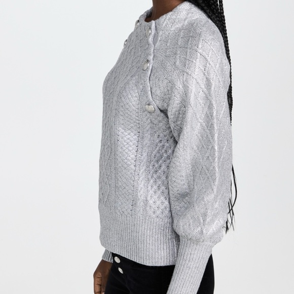 Veronica Beard silver Sweater NWT - Picture 9 of 15